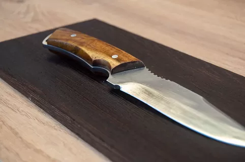 cuchillo de caza para desollar cuchillo desollador